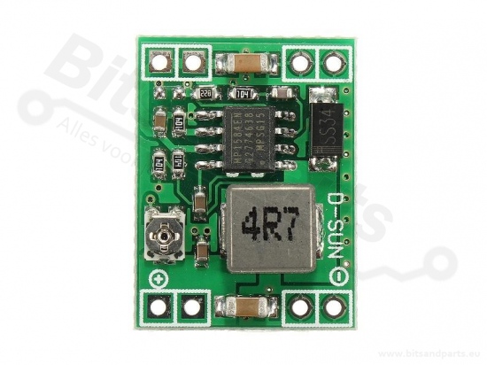 Buckconverter Step Up/Down DC-DC Uin:4,5V-28V Uout:0,8-20V MP1584EN  